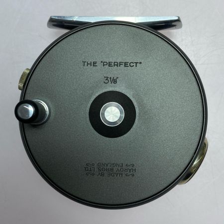  HARDY ハーディー PERFECT 3 3/8 ラインガード/クラック無し フライリール 程度B