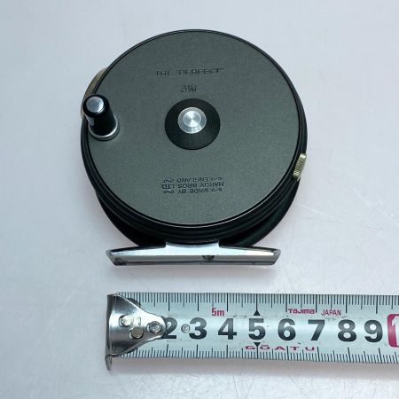  HARDY ハーディー PERFECT 3 3/8 ラインガード/クラック無し フライリール 程度B