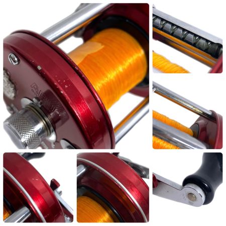  Abu Garcia アブガルシア ベイトリール アンバサダー6500 程度B RED 本体のみ 790201