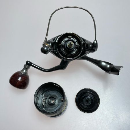  SHIMANO シマノ 24ツインパワー C3000MHG 046819 スピニングリール 程度AB ウッドハンドルノブ付 SOMノブセット