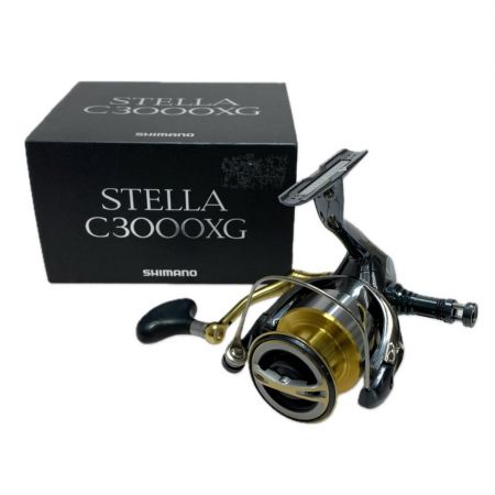  SHIMANO シマノ 14ステラ C3000XG ゴメクサススタンド付 03246 スピニングリール 程度B