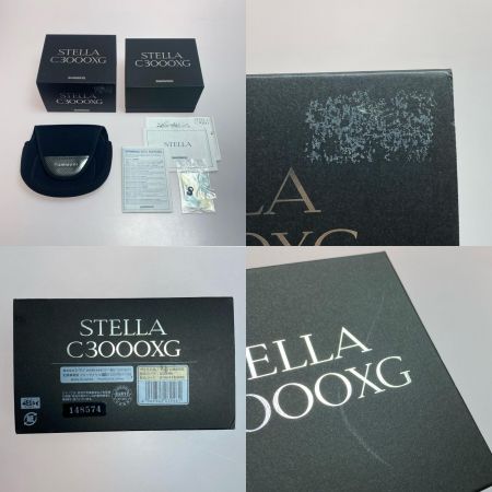  SHIMANO シマノ 14ステラ C3000XG ゴメクサススタンド付 03246 スピニングリール 程度B