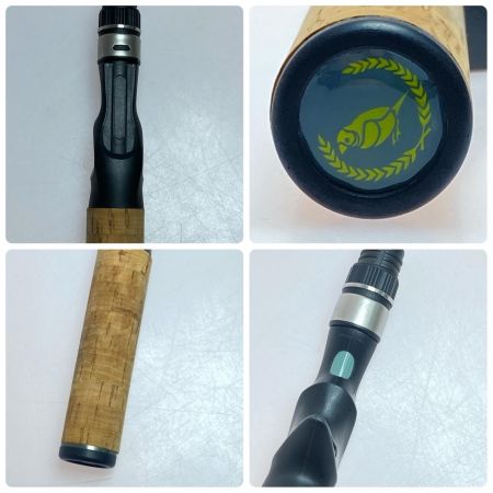  Fin-ch カナリアC48UL オリーブグレイ 本体のみ 程度B ルアーロッド