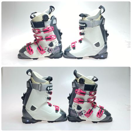  Black Diamond ブラックダイアモンド スキーブーツ SIZE 23.5cm SHIVA ホワイト×グレー