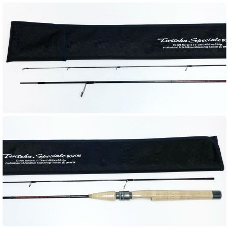  M&N CORPORATION ルアーロッド トゥイッチンスペチアーレボロン TS-501 MN-HTZ 程度A