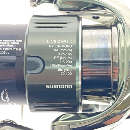  SHIMANO シマノ スピニングリール 22ステラ 4000MHG 程度B 043955