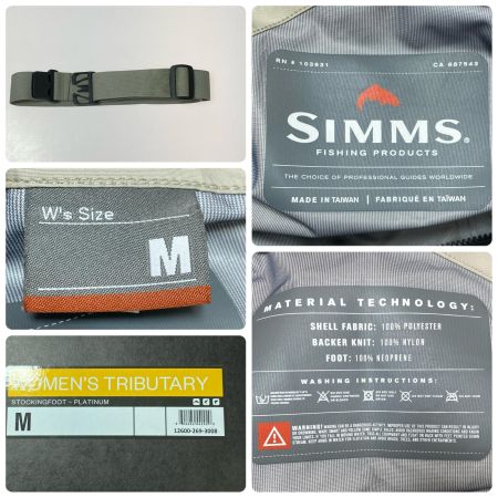  SIMMS Women`s Tributary Stockingfoot 程度BC Mサイズ