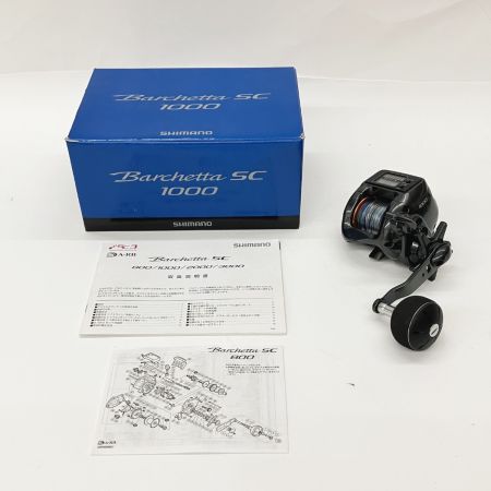  SHIMANO シマノ Barchetta 18 バルケッタSC 1000 03926 両軸リール