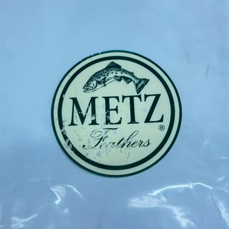 ハックルケープ　コックサドル　ブラウン　METZ