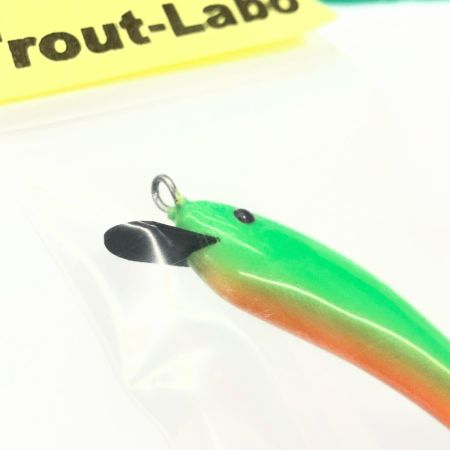 トラウトラボ 釣り用品 ルアー ミノー ウィングスパイカー S 50mm  グリーン