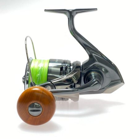  SHIMANO シマノ 24ツインパワーC5000XG 046888 スピニングリール 程度AB 箱付 ウォーターランドウッドノブ付