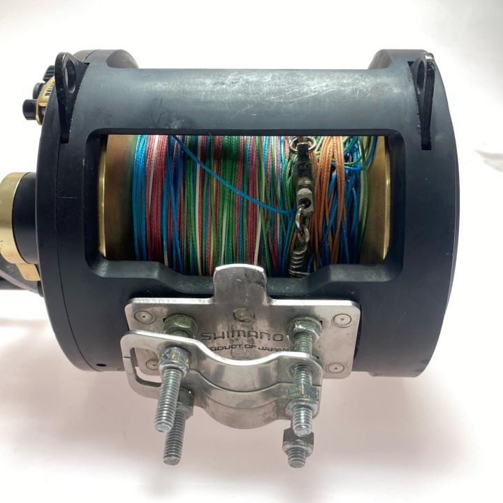 SHIMANO シマノ トライトン トローリング80W 両軸リール 程度C - 中古