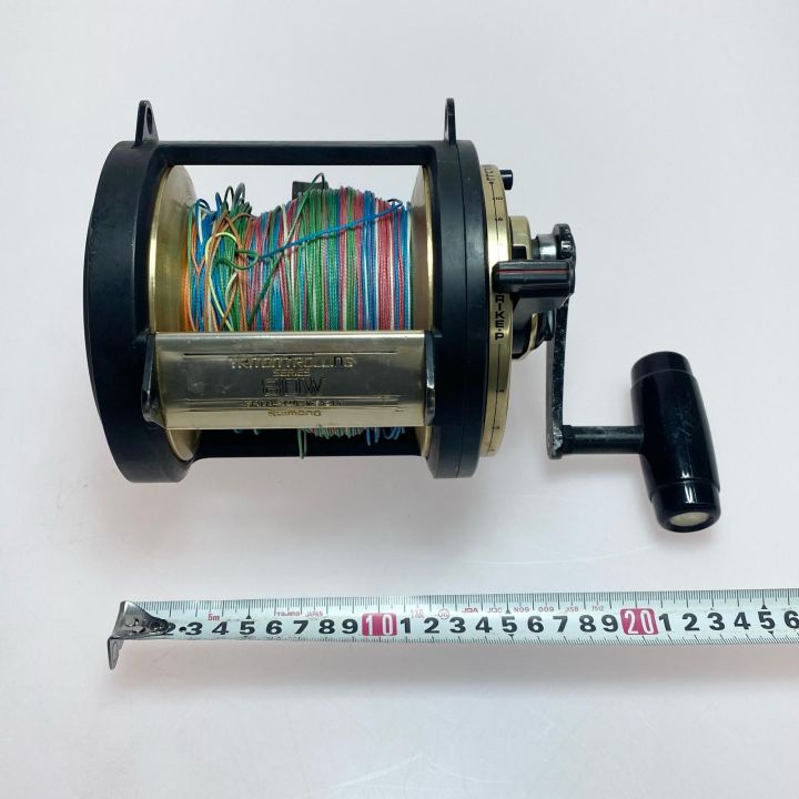 SHIMANO シマノ トライトン トローリング80W 両軸リール 程度C - 中古