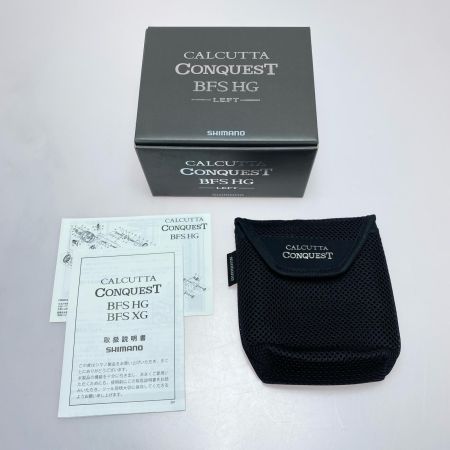  SHIMANO シマノ 23カルカッタコンクエストBFS HGL 045690 ベイトリール 程度AB
