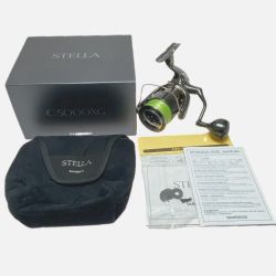 §§ SHIMANO シマノ スピニングリール 22ステラC5000XG 程度B 箱付 043979 Bランク