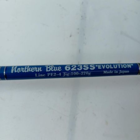 Mc Works’ ジギングロッド エボリューション ノーザンブルー623SS 竿袋付
