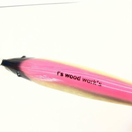 I's wood works 釣り用品 ルアー ミノー 水無月90F シェル