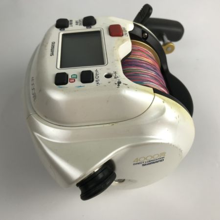  SHIMANO シマノ 電動リール 02電動丸 4000R RG18 (01583) ジャンク品/たまに電源不良