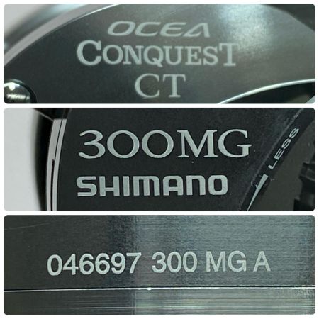  SHIMANO シマノ ベイトリール 24オシアコンクエストCT300MG 程度B 箱付 046697