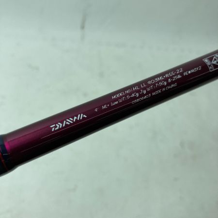 DAIWA ダイワ バスロッド ハートランドリベラリスト 903ML+RSS-22 05806403 本体のみ