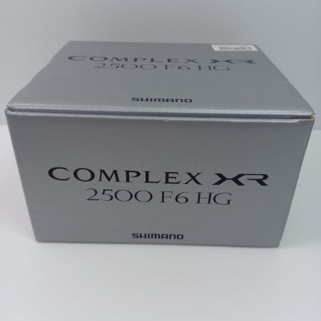 SHIMANO シマノ 21コンプレックスXR 2500 F6 HG スプールエッジ・ベール傷 程度BC 04348
