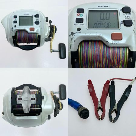  SHIMANO シマノ 02電動丸4000R RG184 電動リール 程度C 電源コード付 巻上音有