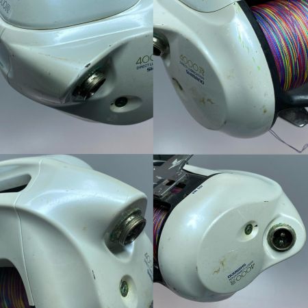  SHIMANO シマノ 02電動丸4000R RG184 電動リール 程度C 電源コード付 巻上音有