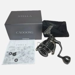 §§ SHIMANO シマノ スピニングリール 22ステラ C5000XG キズ有 程度B 043979 Bランク