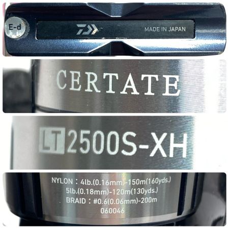  DAIWA ダイワ スピニングリール 19セルテート LT2500S-XH 程度AB 060046