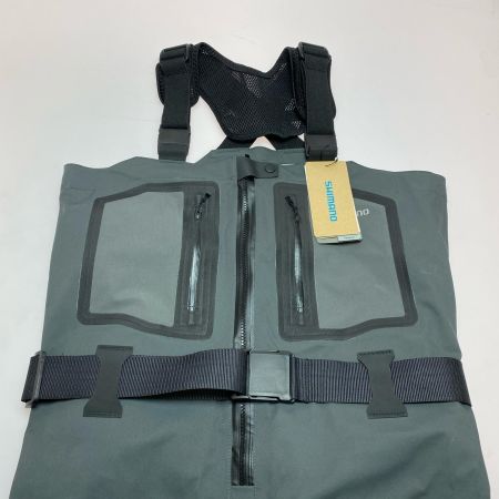  SHIMANO シマノ ドライシールド+4 ストレッチウェーダー カットフェルトピン size M FF-001V ウェーダー 程度A