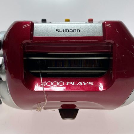  SHIMANO シマノ 09電動丸 4000プレイズ 02319 電動リール 程度B 動作確認済