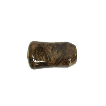 わたらせ樹脂工房 ハンドメイド ウッド ハンドルノブ ブラウン