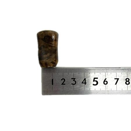 わたらせ樹脂工房 ハンドメイド ウッド ハンドルノブ ブラウン