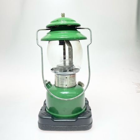  Coleman コールマン ガソリンランタン サビ有 程度BC アマガエルカラ-・ケース付 200B