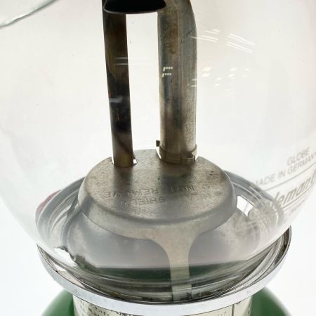  Coleman コールマン ガソリンランタン サビ有 程度BC アマガエルカラ-・ケース付 200B