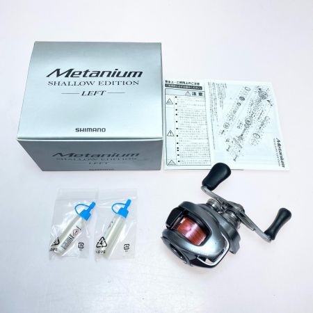  SHIMANO シマノ ベイトリール 22メタニウム シャローエディション 左 キズ有 程度C 044785