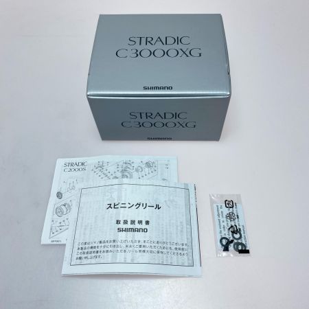  SHIMANO シマノ 23ストラディックＣ3000XG 045867 スピニングリール 程度AB 箱付