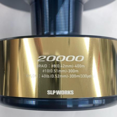  DAIWA ダイワ スプール SLP WORKS 20 SALTIGA ソルティガ 20000 ゴールド 程度B 0082217