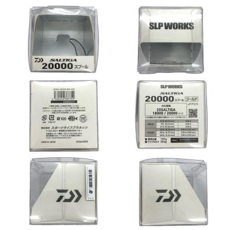  DAIWA ダイワ スプール SLP WORKS 20 SALTIGA ソルティガ 20000 ゴールド 程度B 0082217