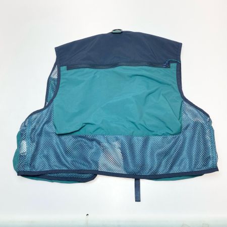  SIMMS フィッシングベスト SIZE M ブルー×グリーン