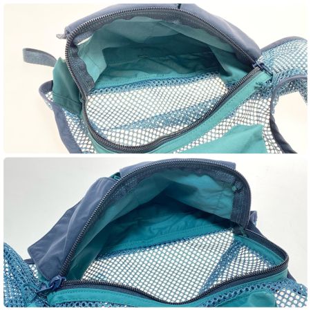  SIMMS フィッシングベスト SIZE M ブルー×グリーン