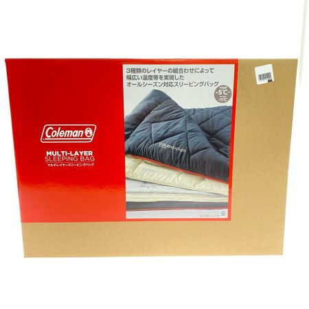  Coleman コールマン 封筒型シュラフ 未使用品(S) マルチレイヤースリーピングバッグ