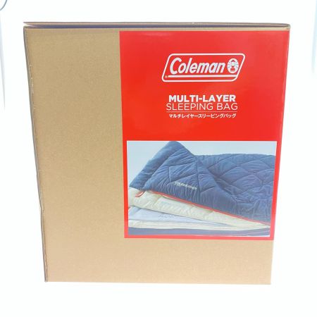  Coleman コールマン 封筒型シュラフ 未使用品(S) マルチレイヤースリーピングバッグ