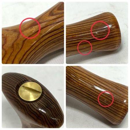 わたらせ樹脂工房 ハンドメイド ウッド ハンドルノブ 屋久杉
