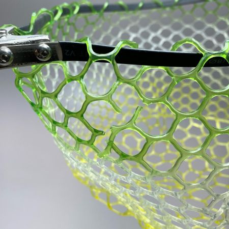  鎧市 ランディングネット シルバーバック size SS ネット破れ 程度C