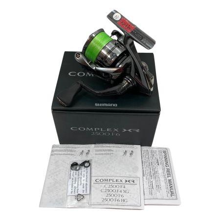  SHIMANO シマノ  スピニングリール 25コンプレックスXR 2500 F6  048448