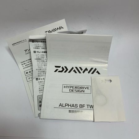  DAIWA ダイワ 25アルファス BF TW 6.3L 　ベイトリール　箱付 00630269