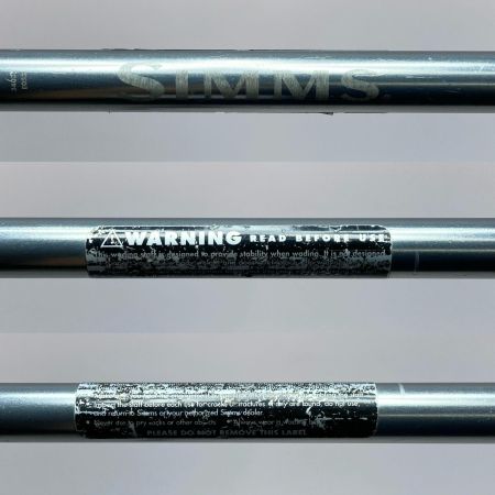  SIMMS ウェーディングスタッフ アルミ 程度BC