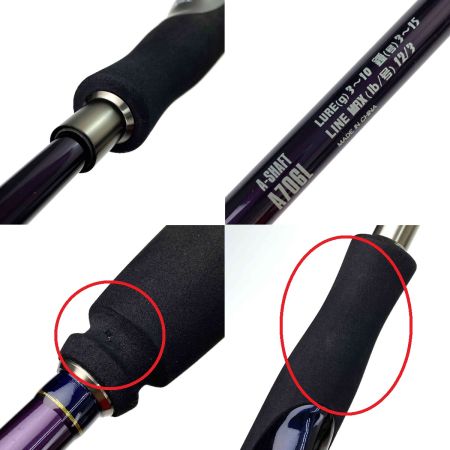  alpha tackle アルファタックル TRGR トラギア Aシャフト A706L ケース付き A706L