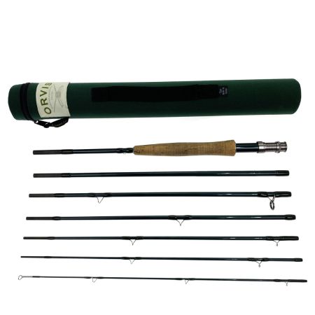  ORVIS ORVIS フリークエントフライヤー 9 #6 7ピース 906-7 ケース付き パックロッド